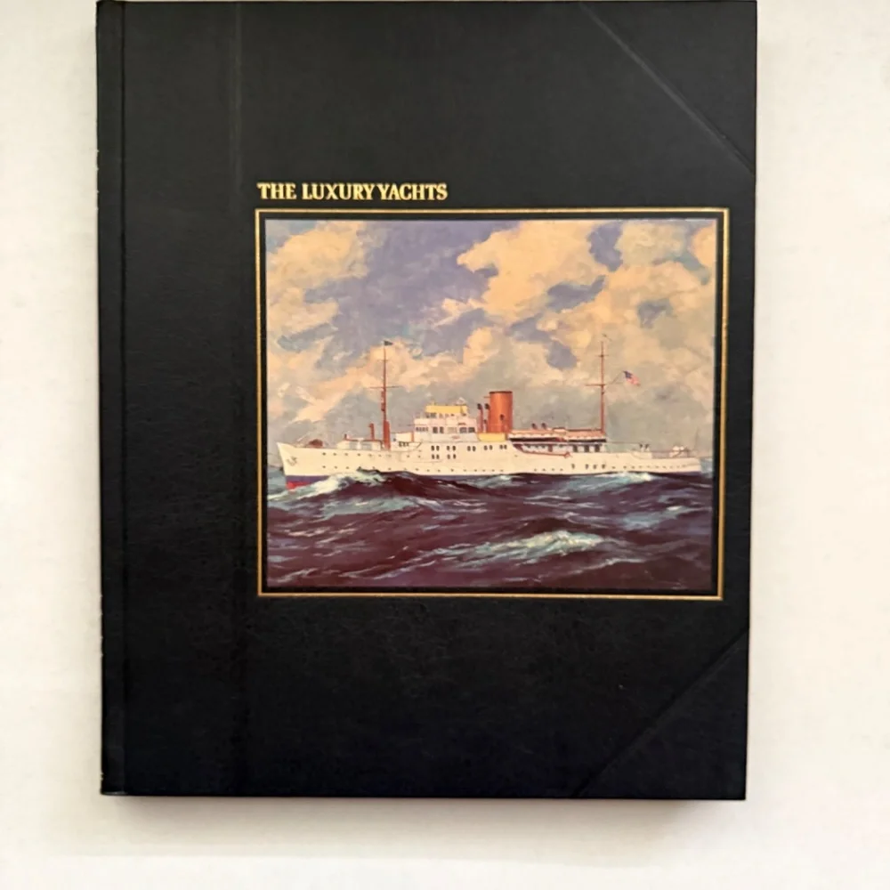 The Seafarers Time Life Books, Luxury Yachts, The Great Liners, Vintage Hardcove